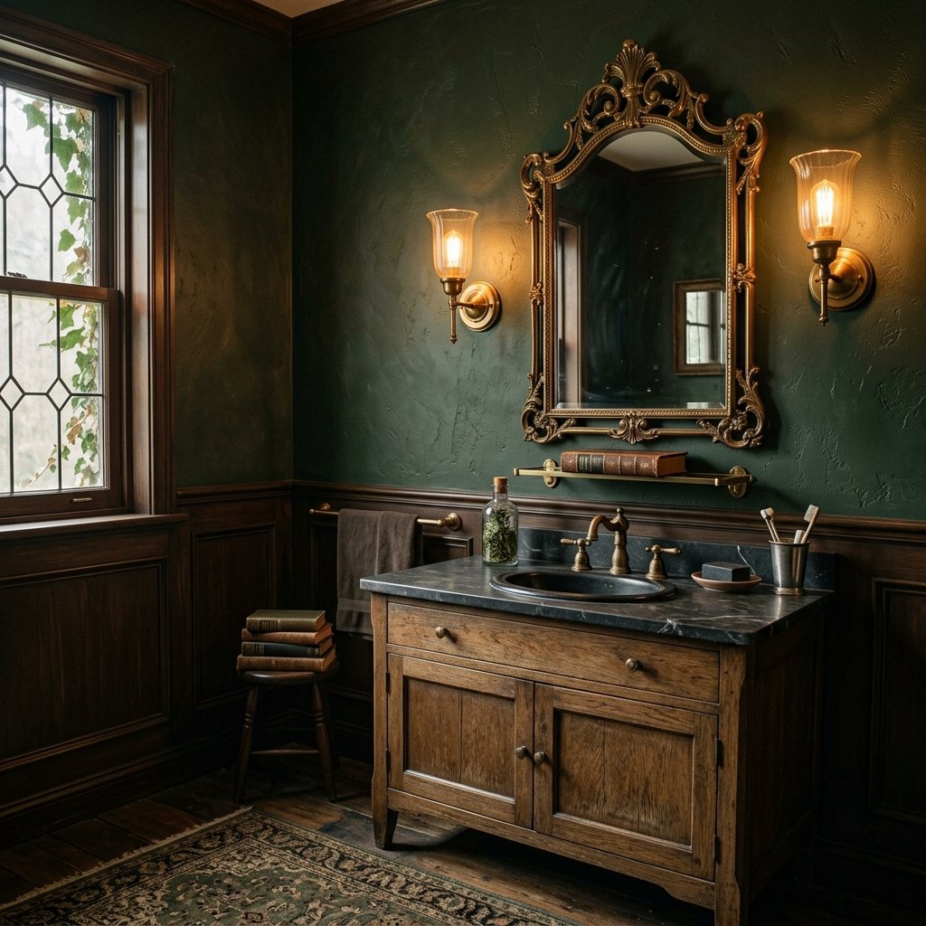 Fall Bathroom Bloxburg Ideas: 30 Cozy Autumn Inspiration Picks 24 Dark Academia Bathroom Ideas