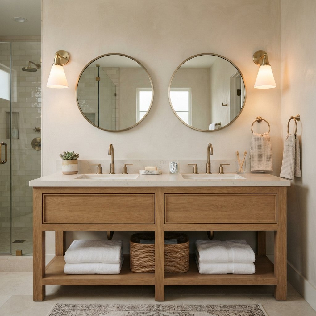 30 Bathroom Lighting Ideas to Brighten Your Space in Style 27 Double Vanity Lighting Ideas