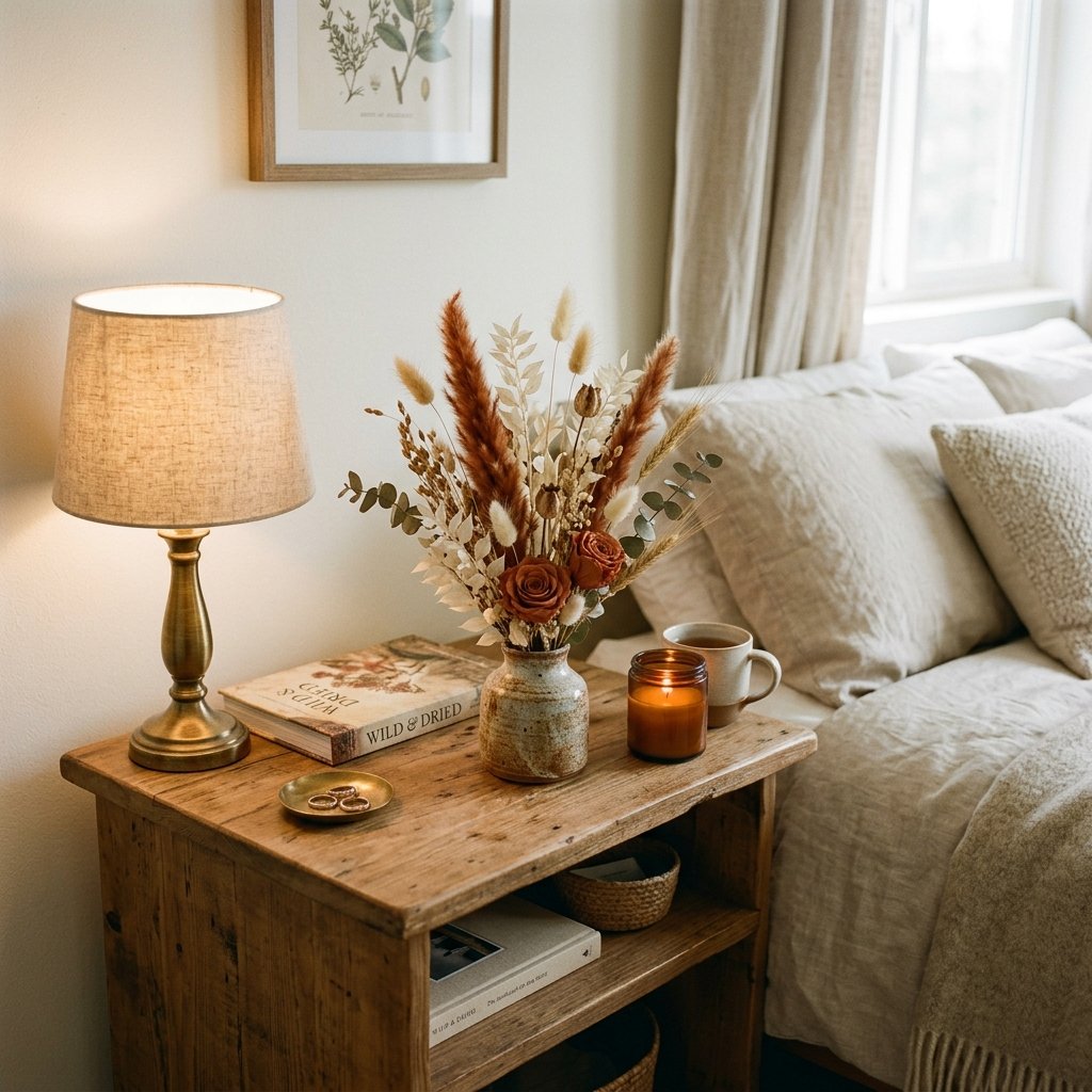 30 Fall Bedroom Aesthetic Ideas: That Feel Warm,Cozy & Effortless 15 Dried Floral Arrangement Ideas
