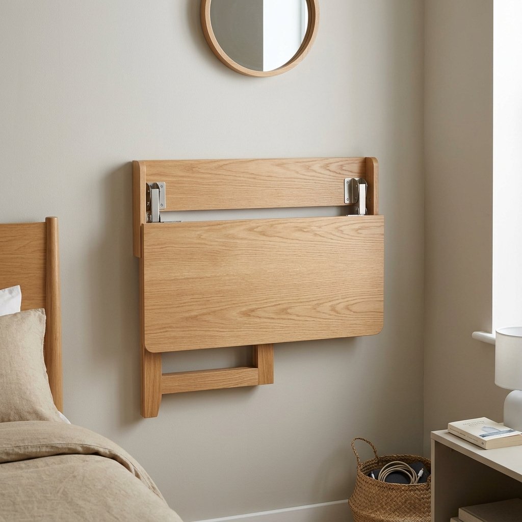 30 Small Bedroom Ideas for Couples That Feel Cozy, Not Cramped 23 Foldable Furniture Ideas