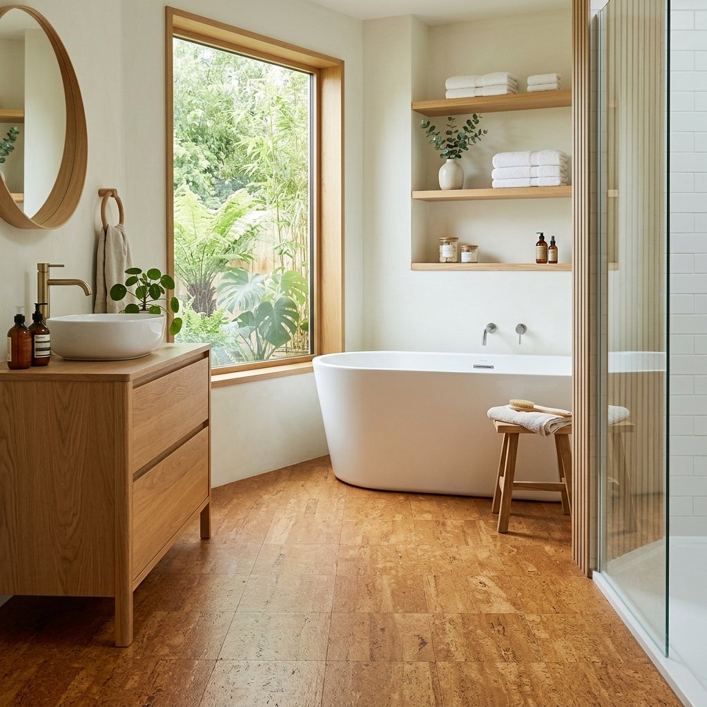30 Bathroom Flooring Ideas That Bring Fresh Life to Any Space 26 Eco Friendly Flooring Ideas