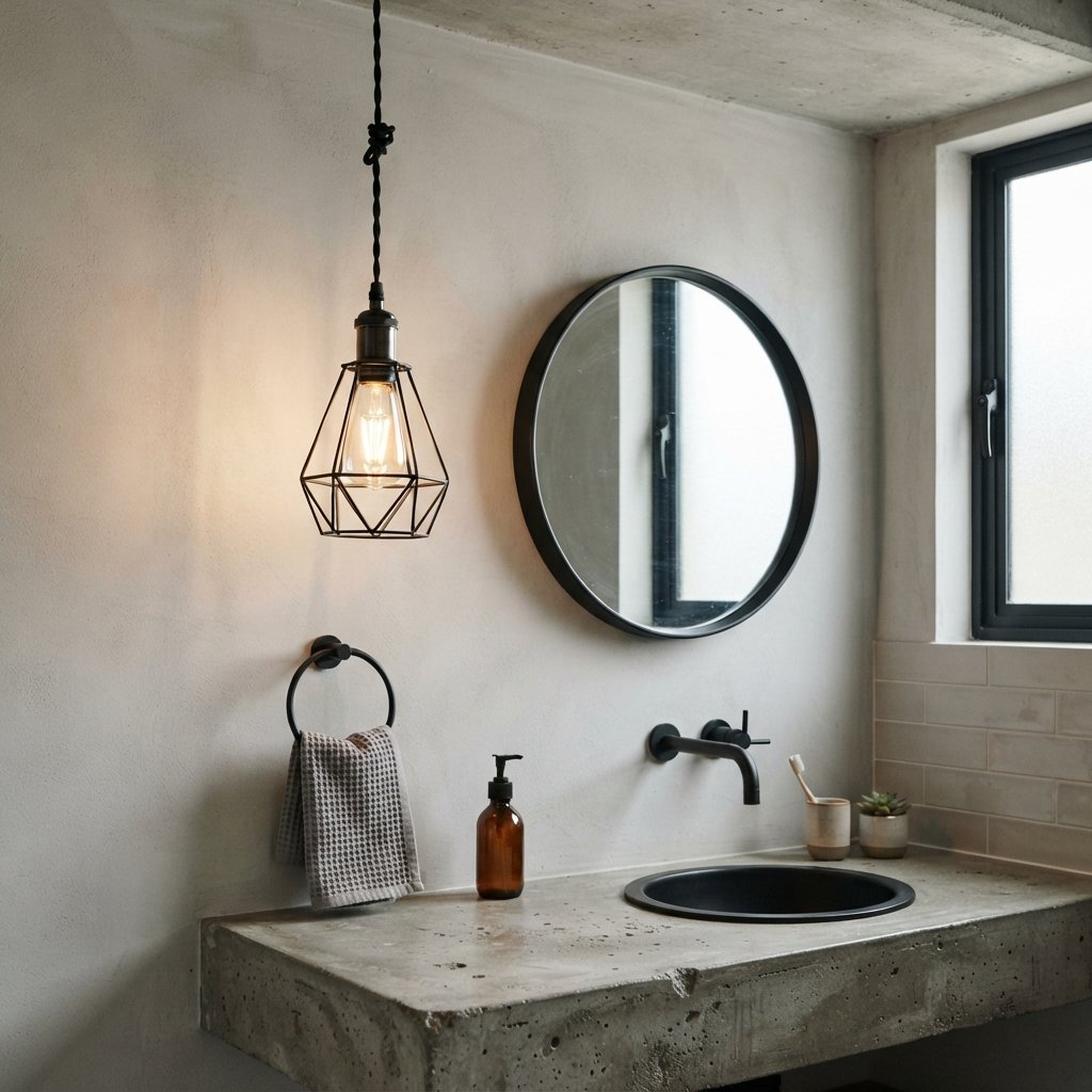 30 Bathroom Lighting Ideas to Brighten Your Space in Style 14 Industrial Bathroom Lighting Ideas