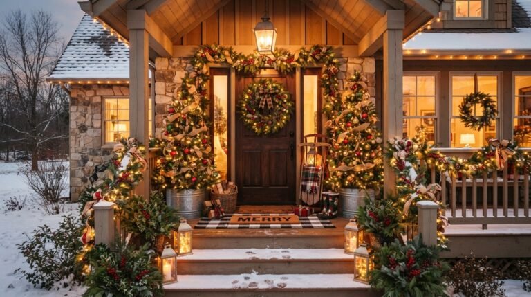 Front Porch Christmas Decor