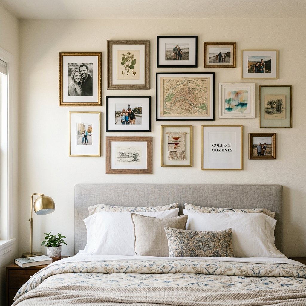 30 Ikea Bedroom Ideas for a Modern, Minimalist and Functional Room 25 Gallery Wall Ikea Bedroom Ideas