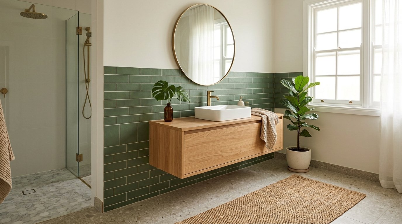 Green Bathroom Ideas