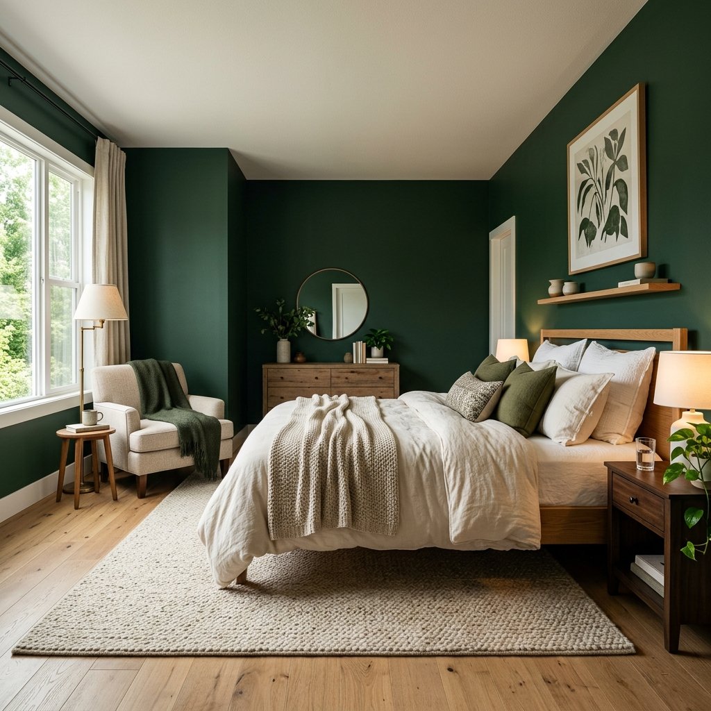 30 Green Bedroom Ideas That Bring Calm and Character 21 Green Master Bedroom Ideas