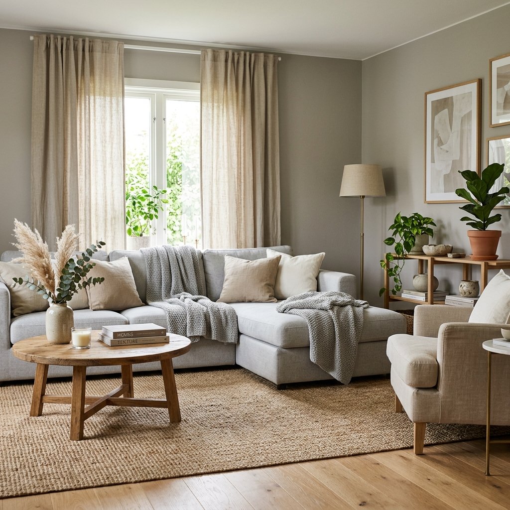 30 Grey Living Room Ideas That Make Any Space Look Luxurious 5 Grey and Beige Living Room Ideas