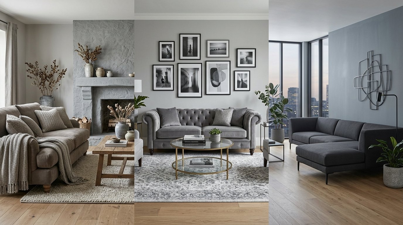Grey Living Room Ideas