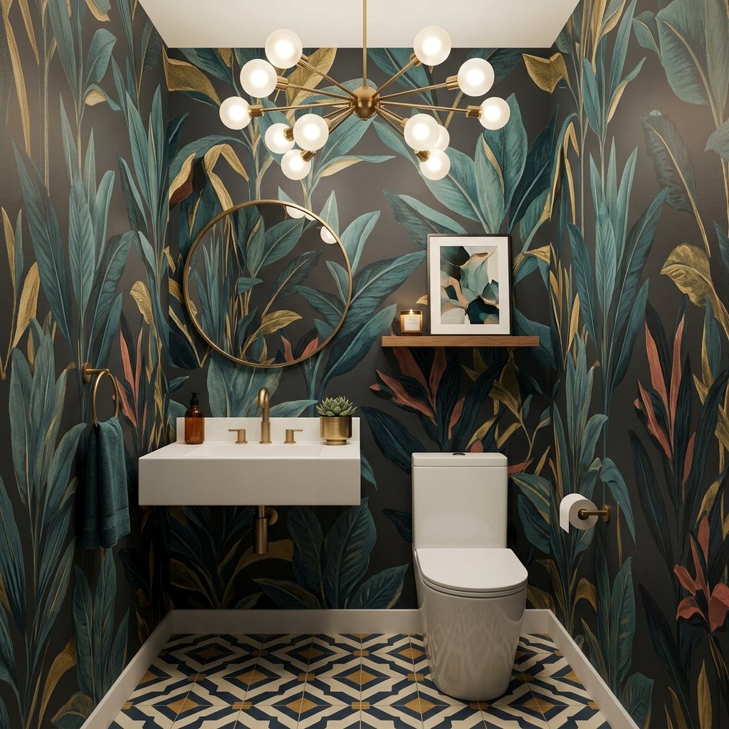 30 Dreamy Bloxburg Bathroom Ideas for Aesthetic House Builds 12 Half Bloxburg Bathroom Ideas