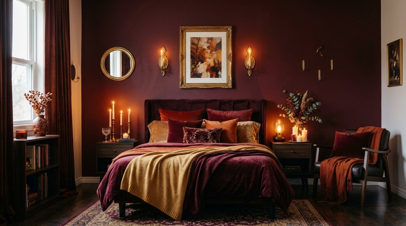 Fall Themed Bedroom