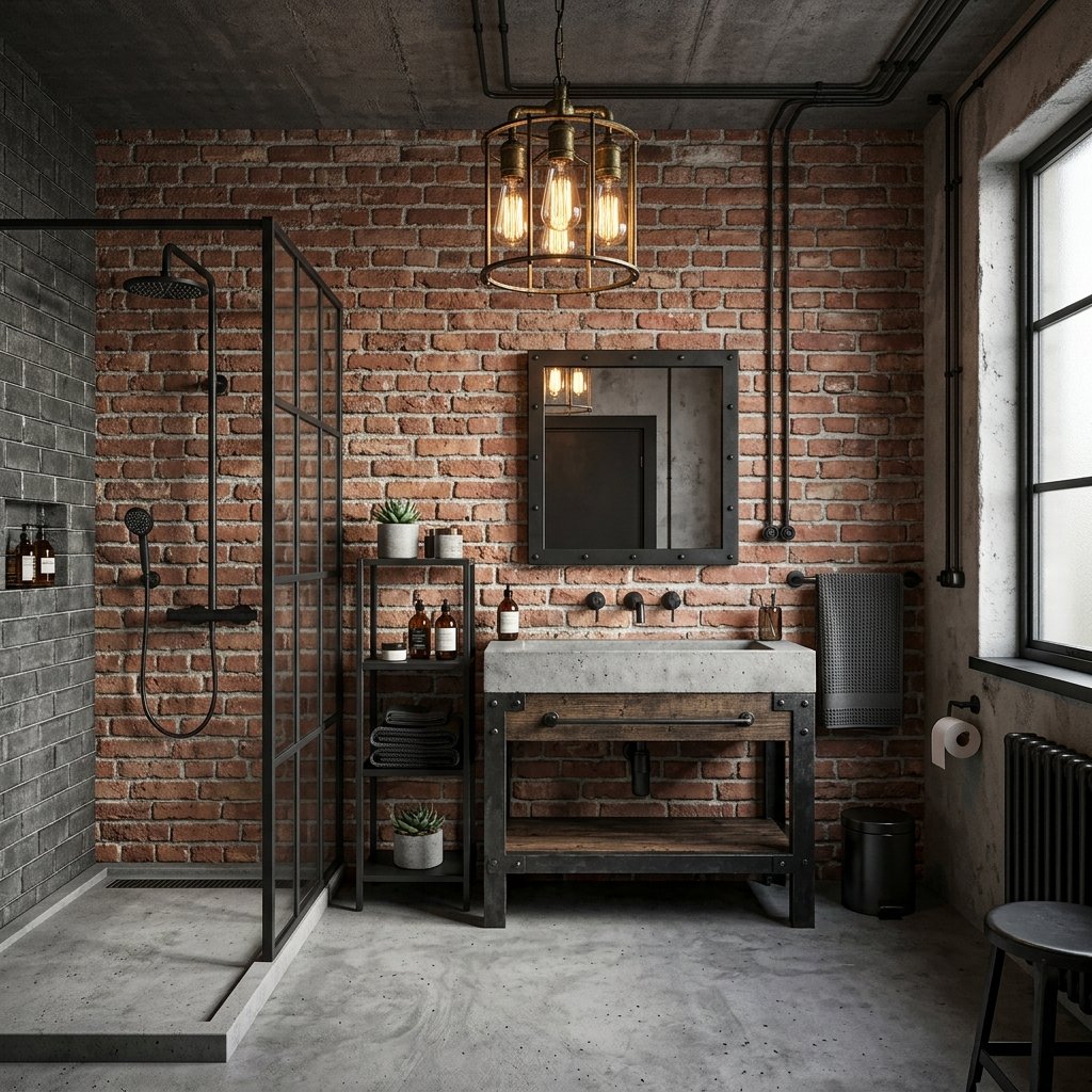 30 Dreamy Bloxburg Bathroom Ideas for Aesthetic House Builds 18 Industrial Bathroom Ideas