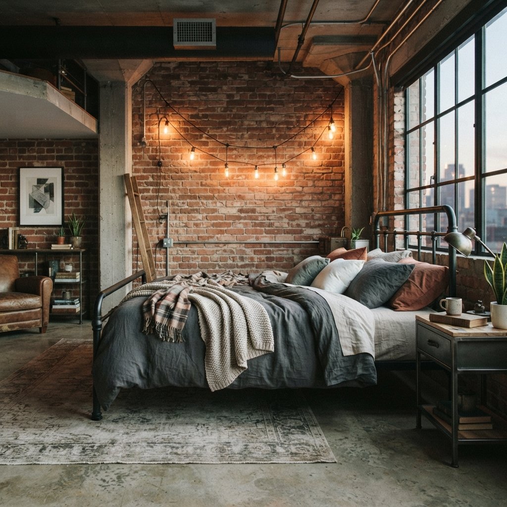 30 Loft Bedroom Ideas Creative Ways to Design Your Dream Space 6 Industrial Loft Bedroom Ideas