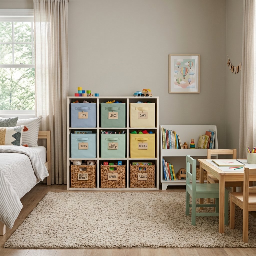 30 Kids Bedroom Ideas: Ways to Spark Their Imagination 5 Kids Bedroom Storage Ideas
