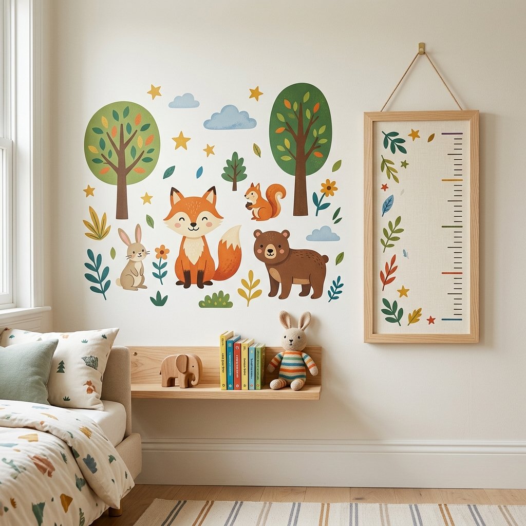 30 Kids Bedroom Ideas: Ways to Spark Their Imagination 9 Kids Bedroom Wall Decor Ideas