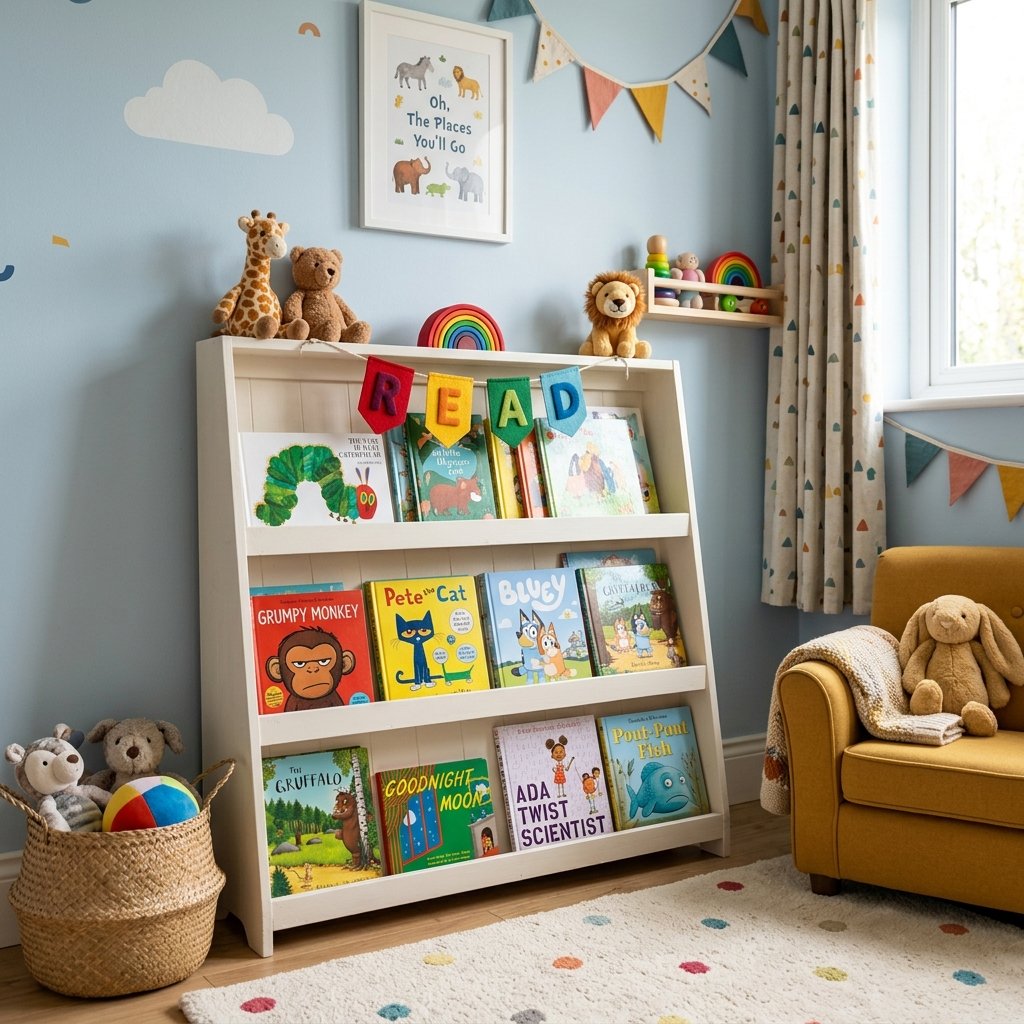 30 Bookshelf Ideas to Transform Any Room 11 Kids Room Bookshelf Idea