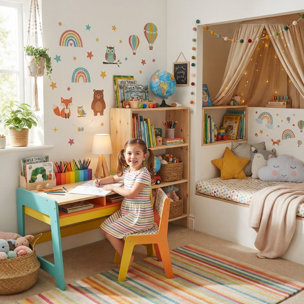 30 Study Room Ideas to Spark Focus and Creativity 8 Study Room for Kids Ideas