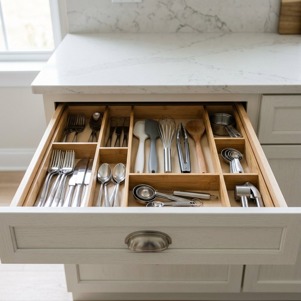 30 Kitchen Organization Ideas: Ways to Transform Every Corner 3 Kitchen Drawer Organization Ideas
