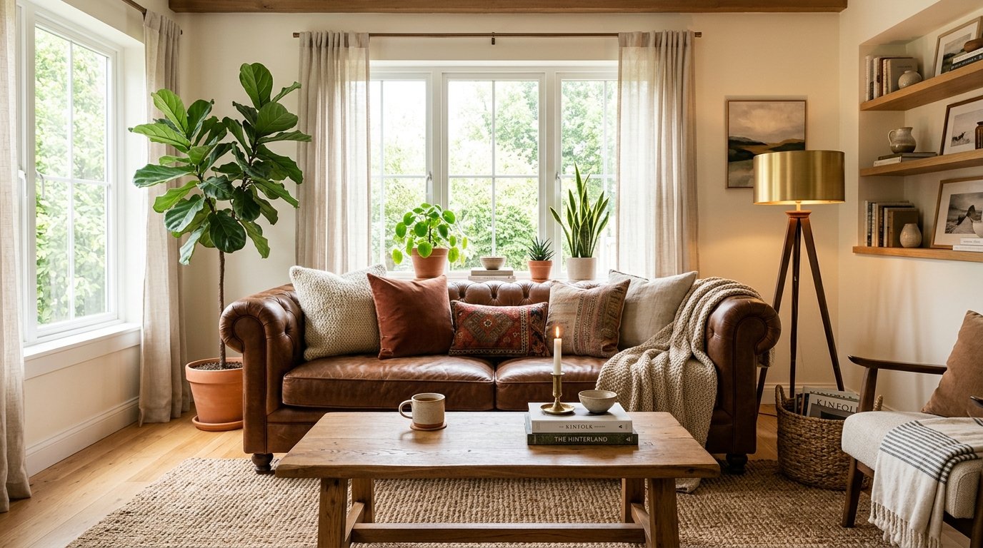 Brown Couch Living Room Ideas