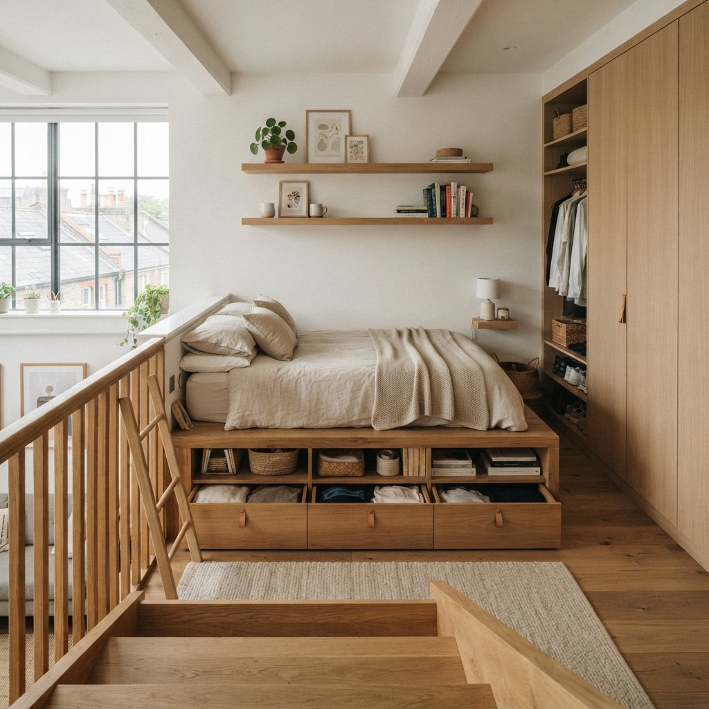 30 Loft Bedroom Ideas Creative Ways to Design Your Dream Space 13 Loft Bedroom Storage Ideas