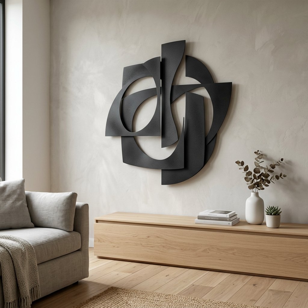30 Living Room Wall Decor Ideas for Every Style and Space 19 Metal Wall Art Living Room Wall Decor Ideas