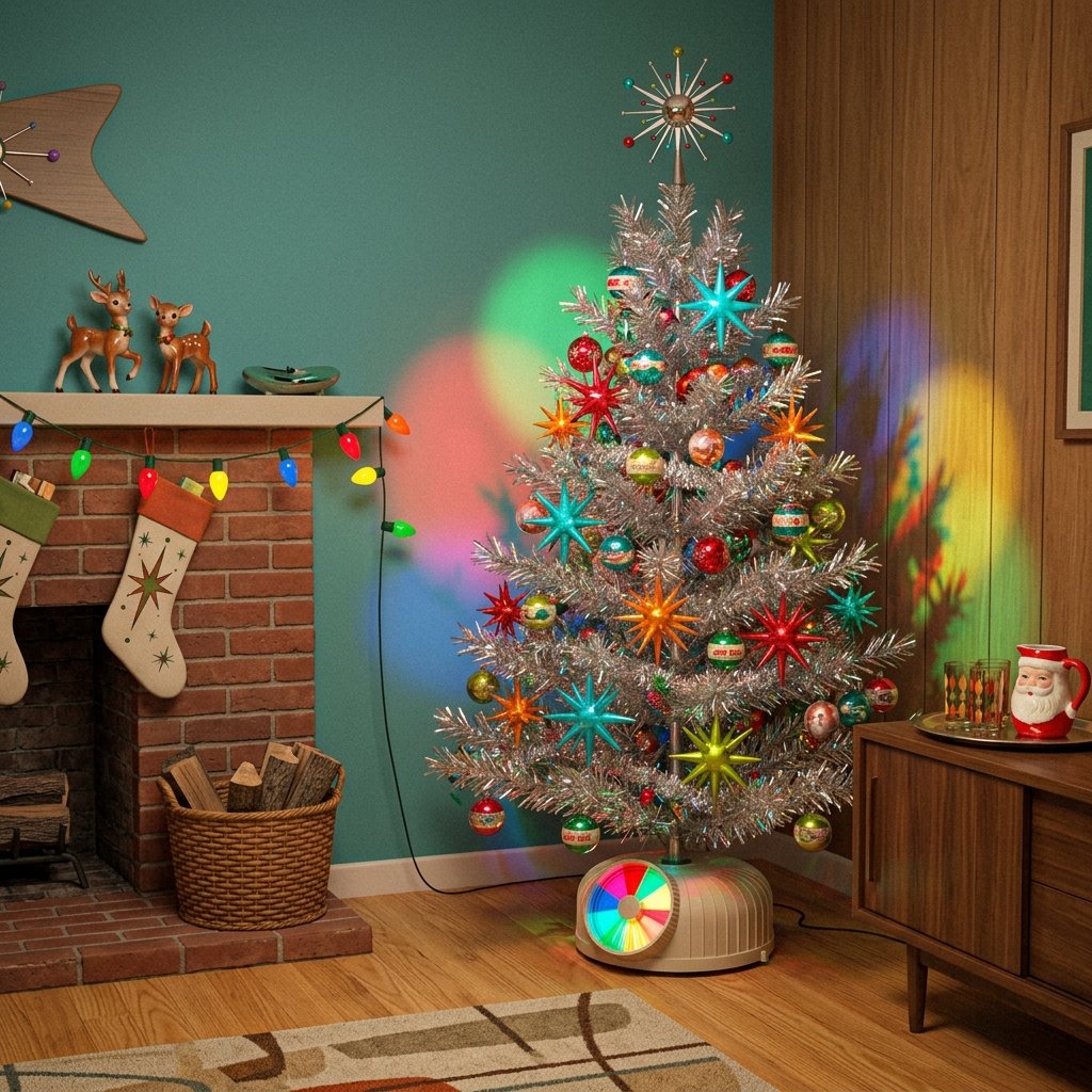 30 Vintage Christmas Decor Ideas That Bring Classic Holiday Charm to Your Home 3 Mid Century Christmas Decor Ideas