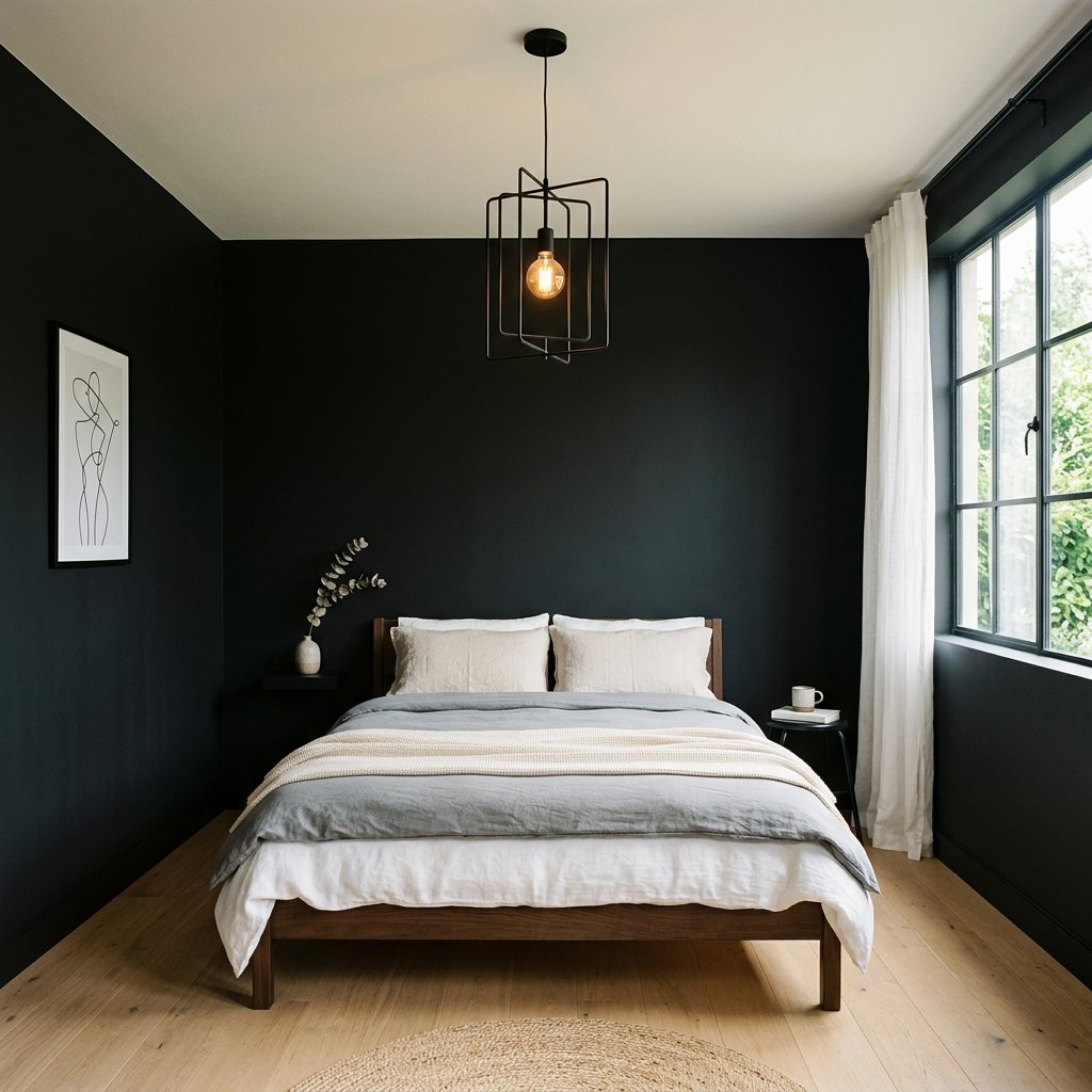 30 Black Bedroom Ideas That Look Expensive Without Breaking the Budget 10 Minimalist Black Bedroom Ideas