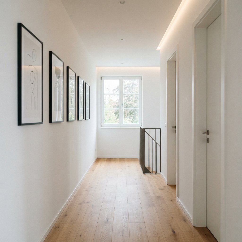 30 Beautiful Upstairs Hallway Ideas: To Transform Your Home Space 30 Minimalist Decor Ideas