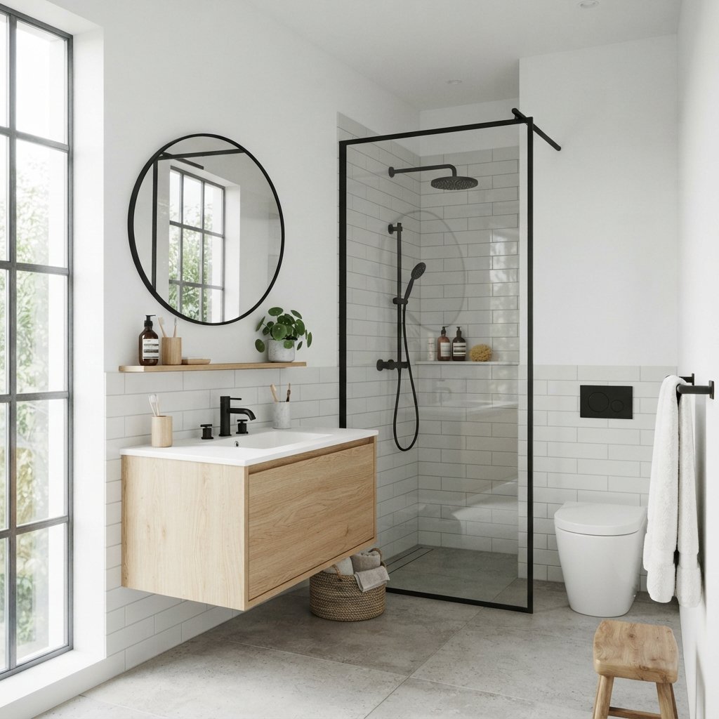 30 Stunning White Bathroom Ideas That Create a Bright & Luxurious Space 2 Modern White Bathroom Ideas