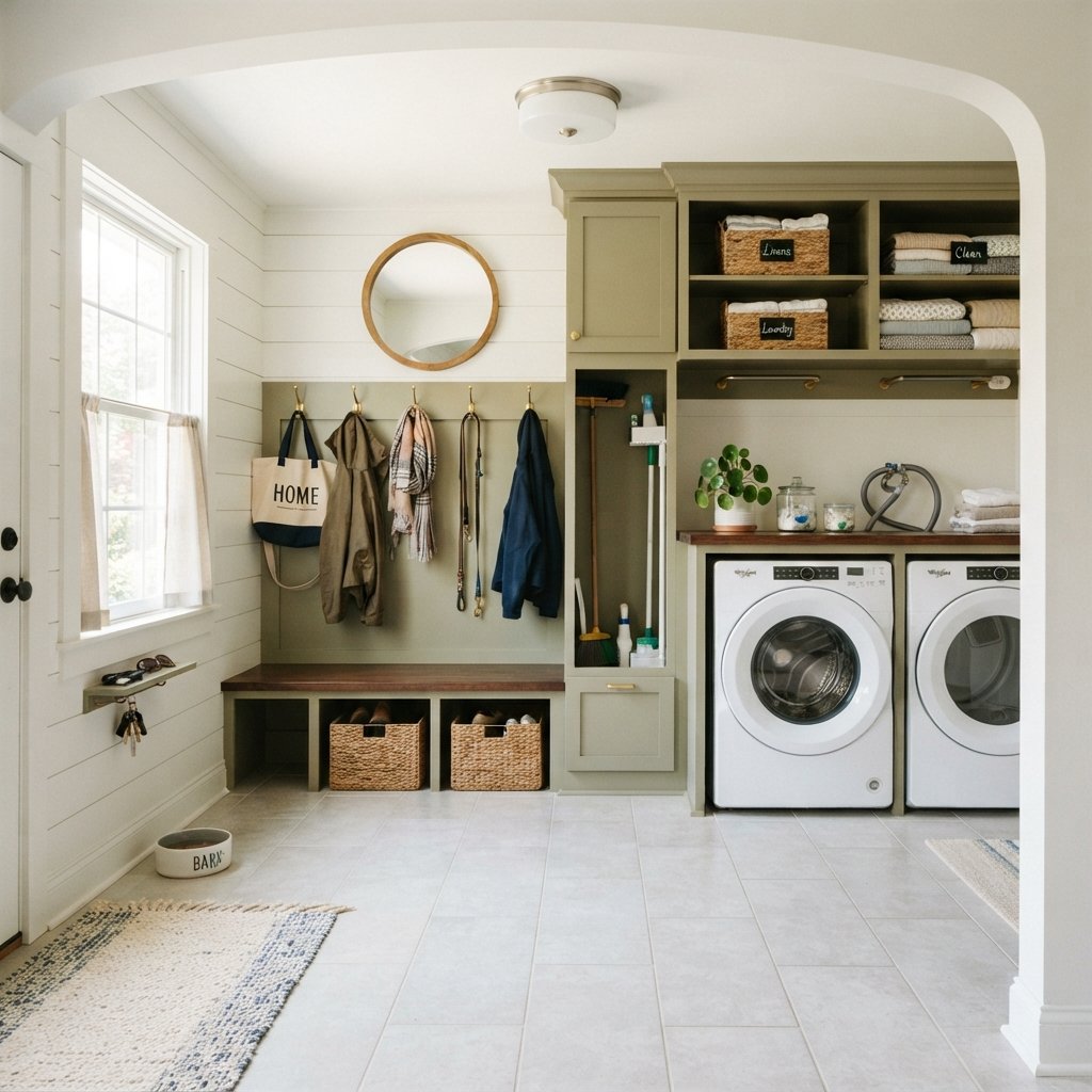 30 Tiny Laundry Room Ideas: That Prove Small Spaces Can Shine 25 Mudroom Combo Layout Tiny Laundry Room Ideas