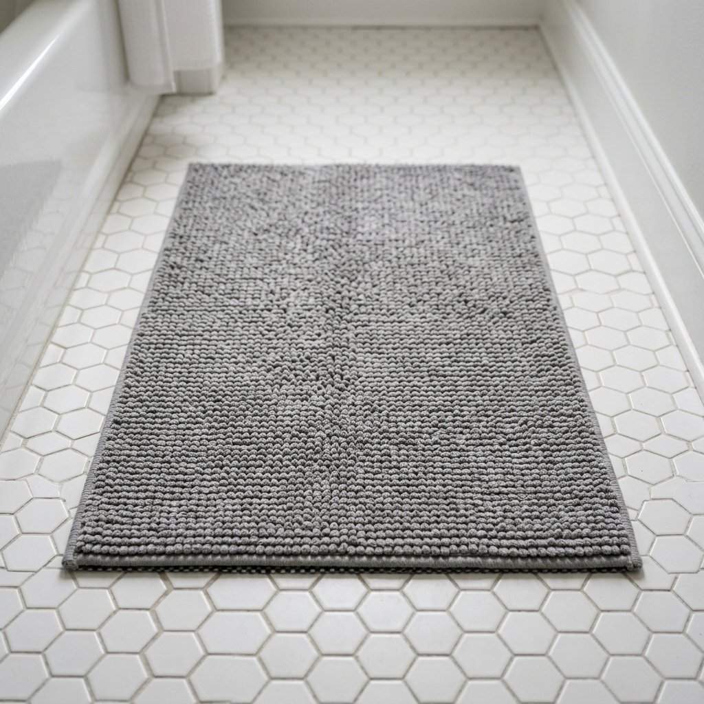 30 Dorm Bathroom Ideas to Make Shared Spaces Feel Like Home 9 Dorm Bathroom Non Slip Mat Ideas