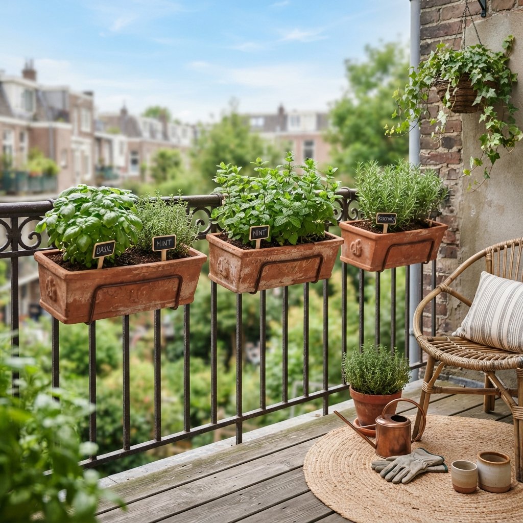 Small Patio Herb Garden Ideas