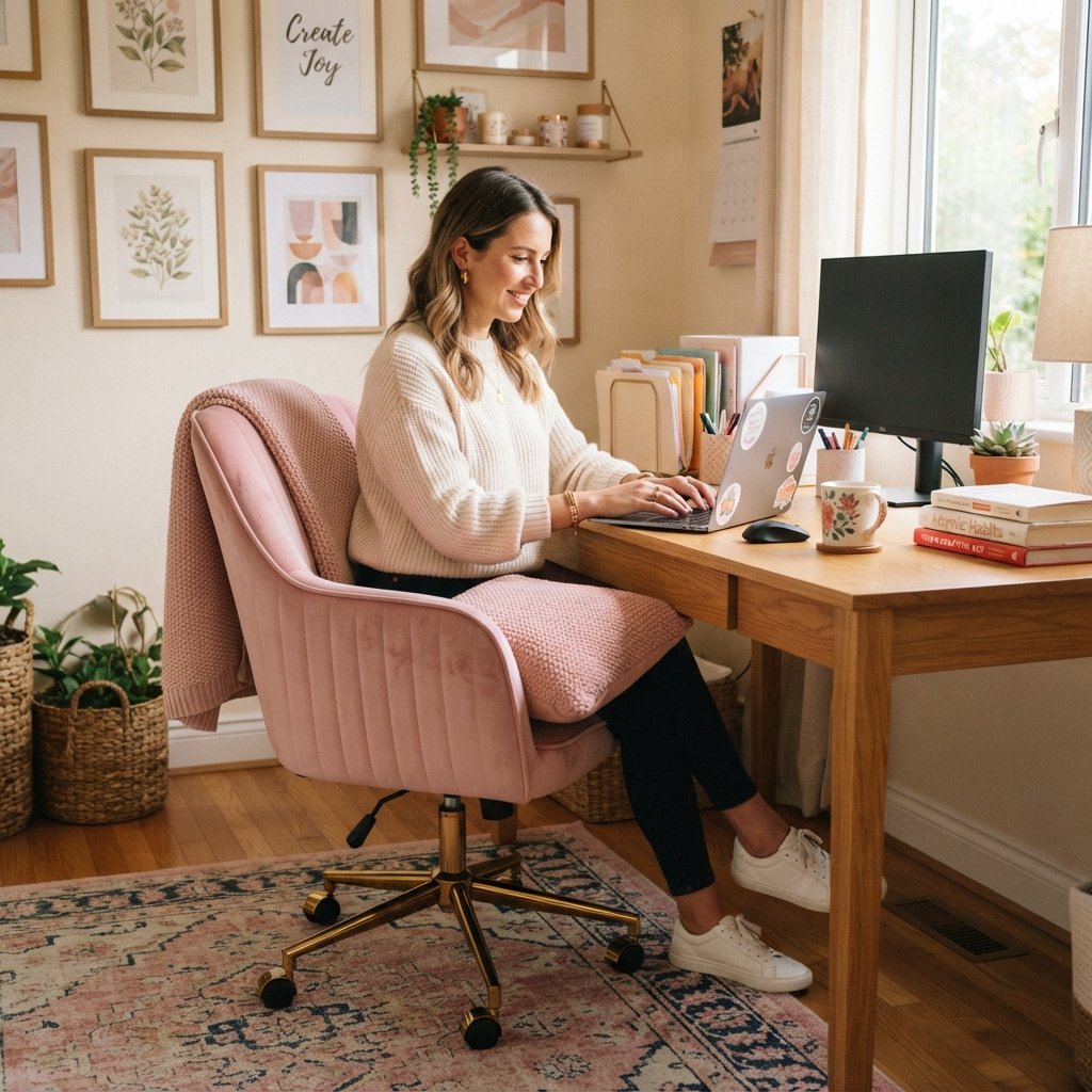 Desk Chair Pink Dorm Room Ideas