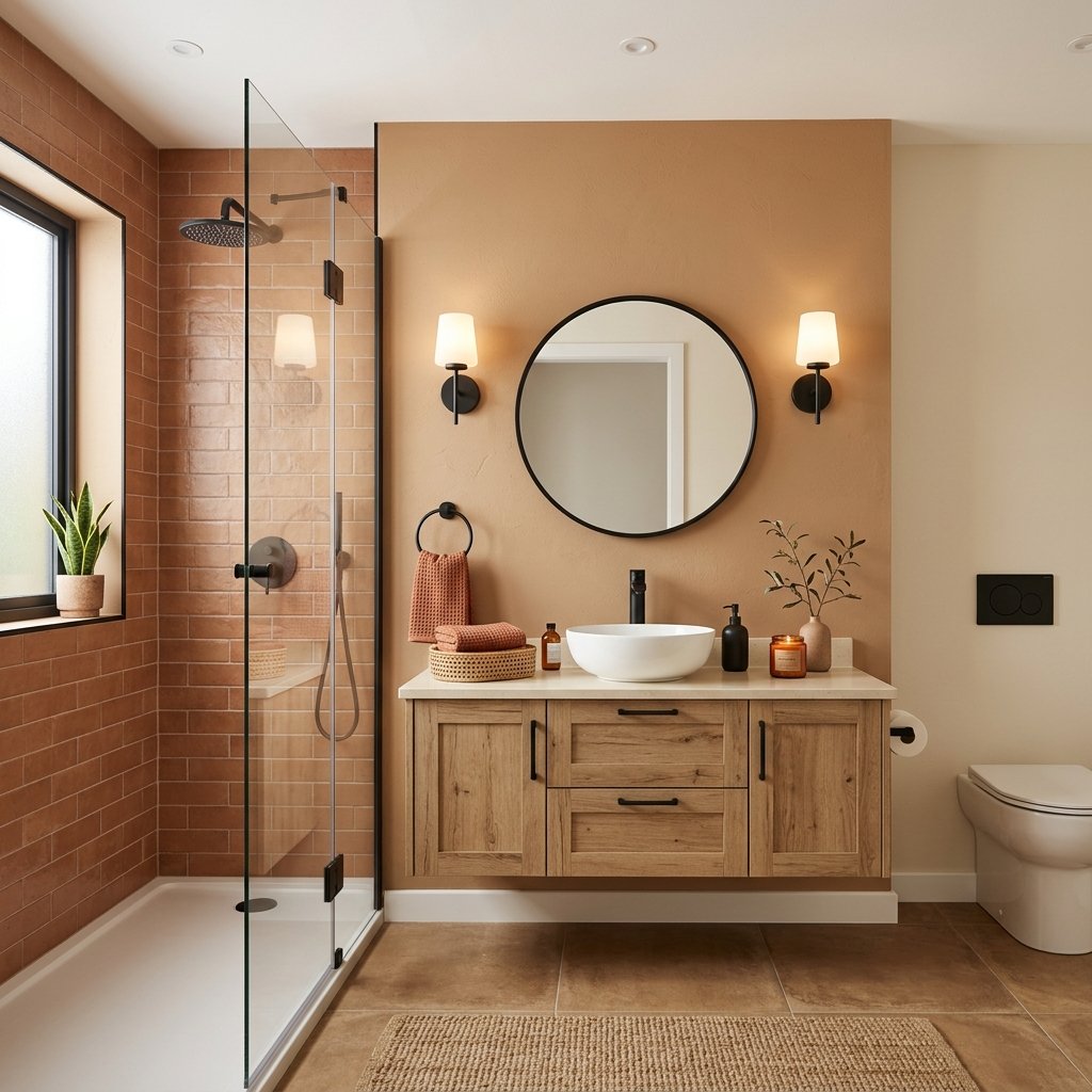 Fall Bathroom Bloxburg Ideas: 30 Cozy Autumn Inspiration Picks 19 Pumpkin Spice Color Scheme Ideas