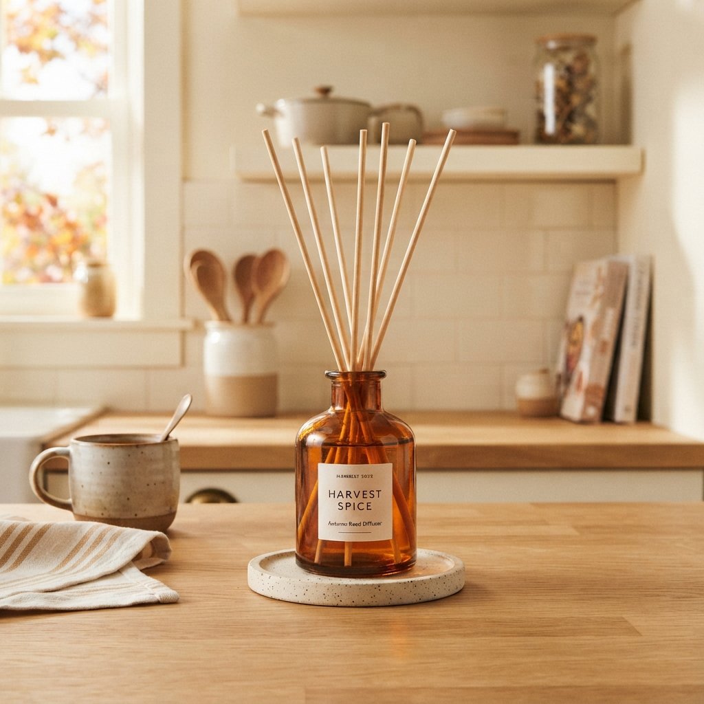 30 Fall Kitchen Countertop Decor Ideas: Cozy Inspiration for Every Style 29 Fall Scented Diffuser Ideas
