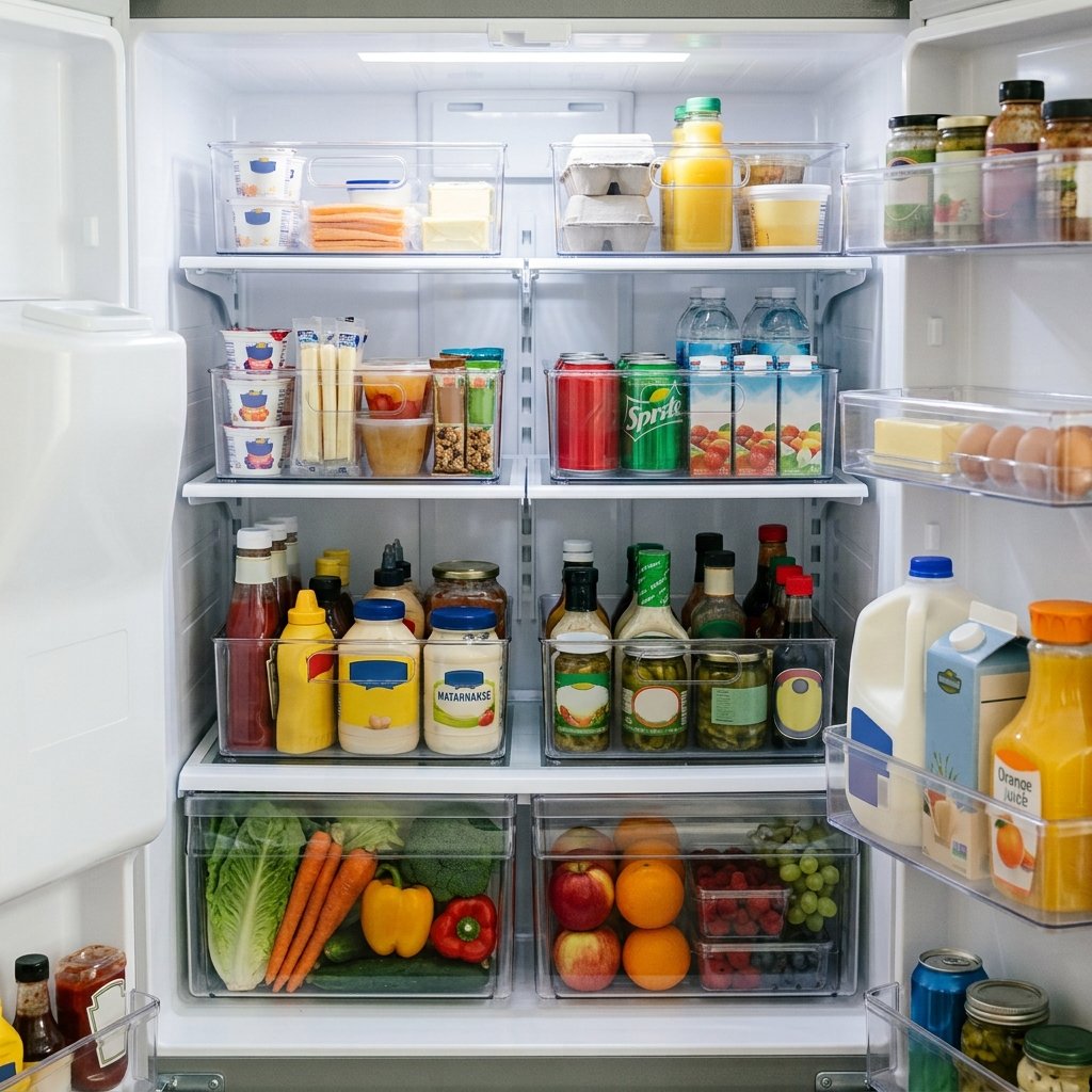 30 Kitchen Organization Ideas: Ways to Transform Every Corner 12 Refrigerator Kitchen Organization Ideas