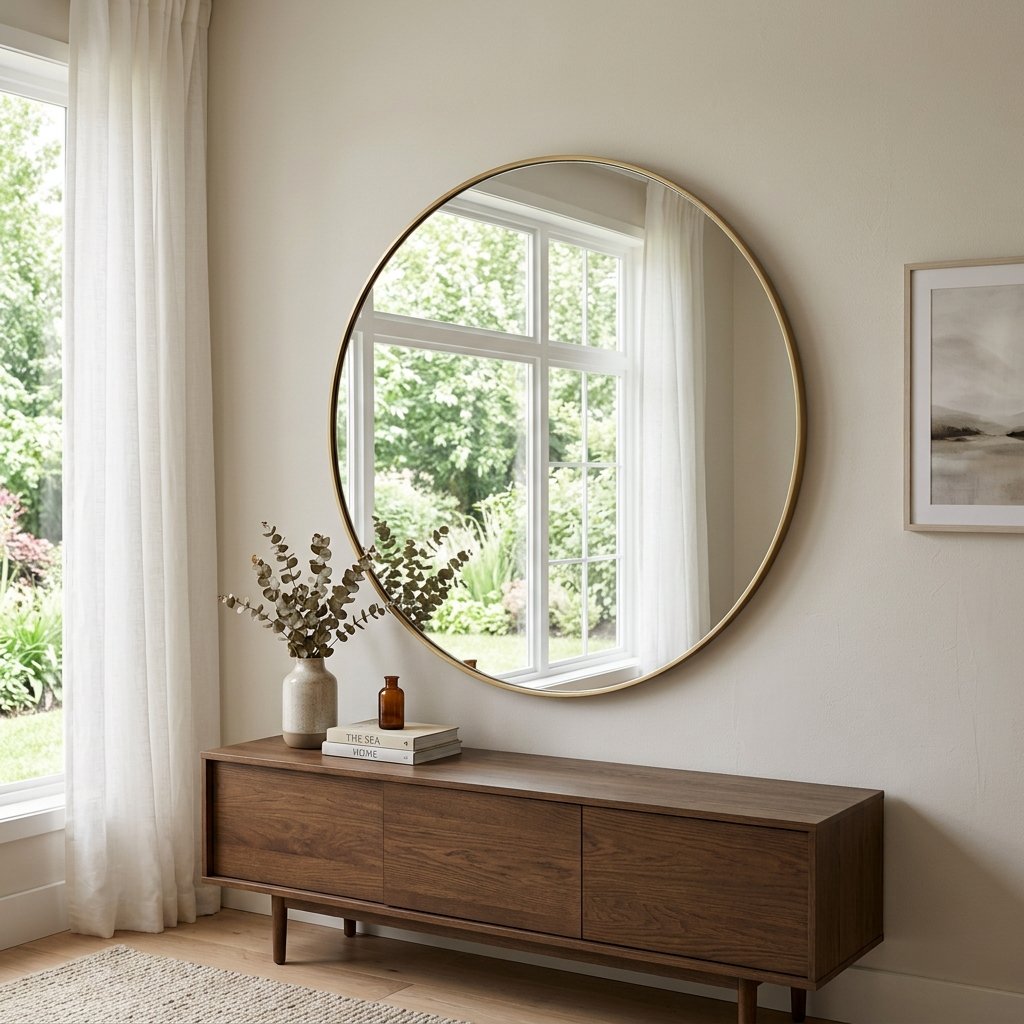 30 Living Room Wall Decor Ideas for Every Style and Space 4 Mirror Wall Decor Ideas