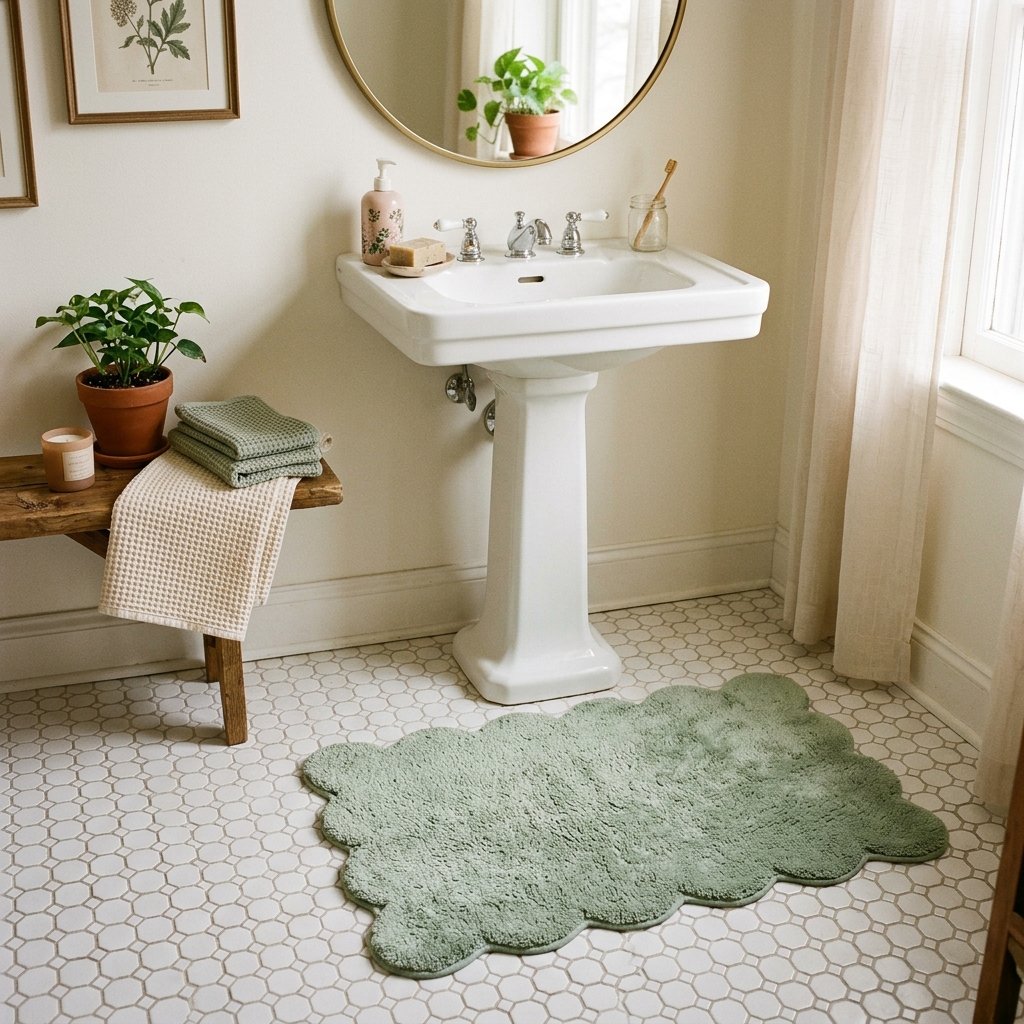 30 Cute Bathroom Ideas to Create a Cozy and Stylish Space 14 Cute Bathroom Rug Ideas