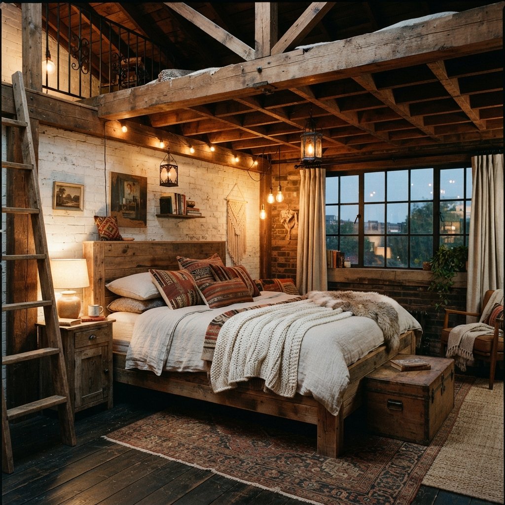 30 Loft Bedroom Ideas Creative Ways to Design Your Dream Space 5 Loft Bedroom Rustic Ideas