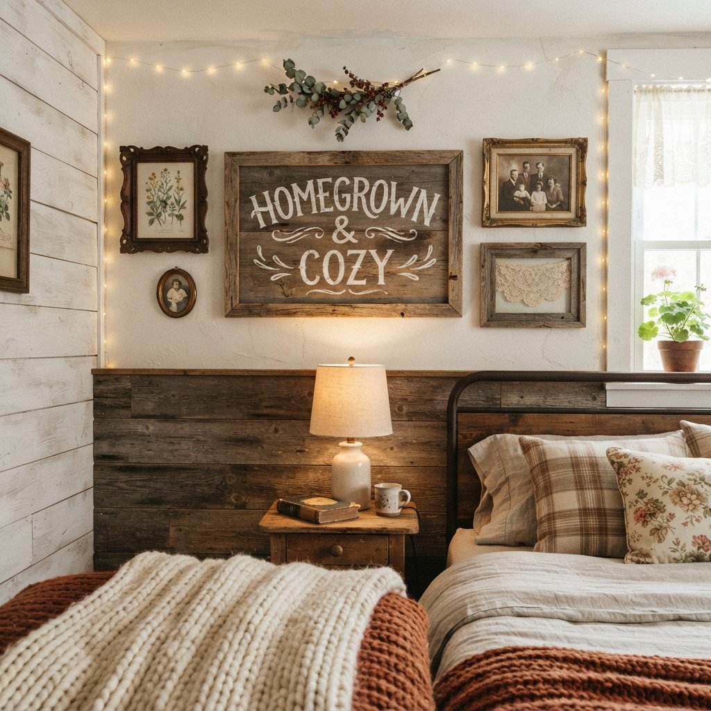 30 Wall Decor Ideas for Bedroom: Dreamy Looks to Save Now 28 Rustic Wall Decor Ideas