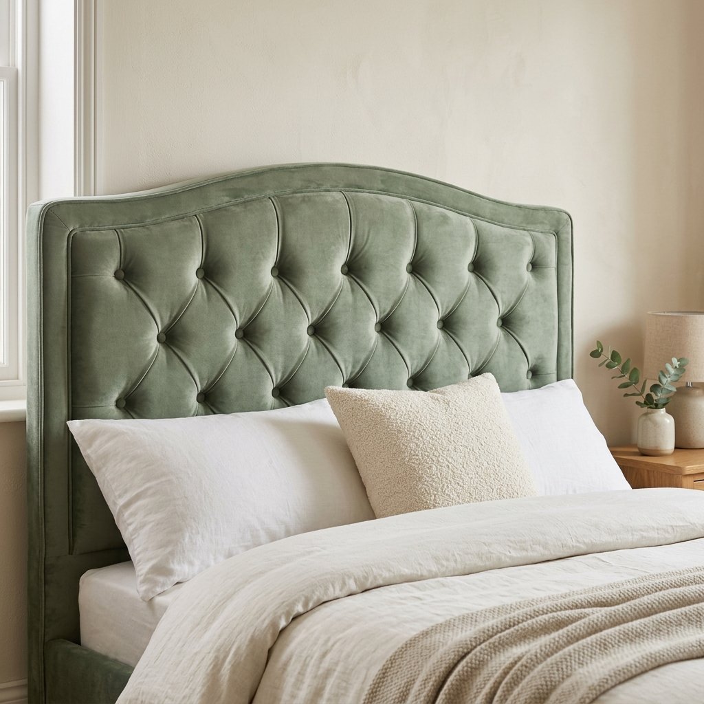 30 Sage Green Bedroom Ideas: Fresh Looks to Try Today 24 Sage Green Bedroom Ideas Headboard Ideas