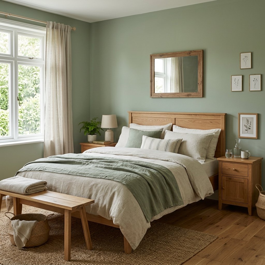 30 Green Bedroom Ideas That Bring Calm and Character 2 Sage Green Bedroom Ideas