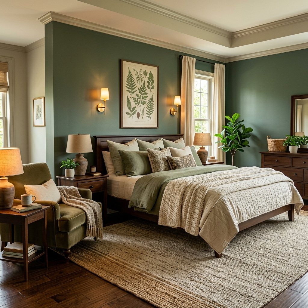 30 Sage Green Bedroom Ideas: Fresh Looks to Try Today 15 Sage Green Bedroom Ideas Master Bedroom Ideas