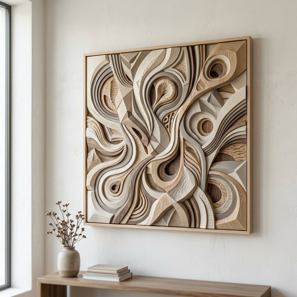 30 Living Room Wall Decor Ideas for Every Style and Space 28 Sculptural Art Living Room Wall Decor Ideas