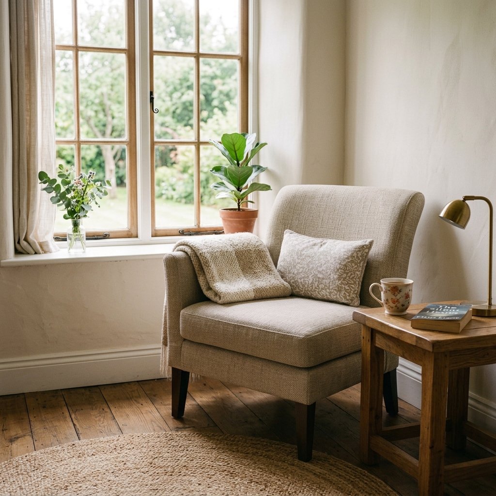 30 Small Bedroom Ideas for Couples That Feel Cozy, Not Cramped 18 Compact Seating Nook Ideas