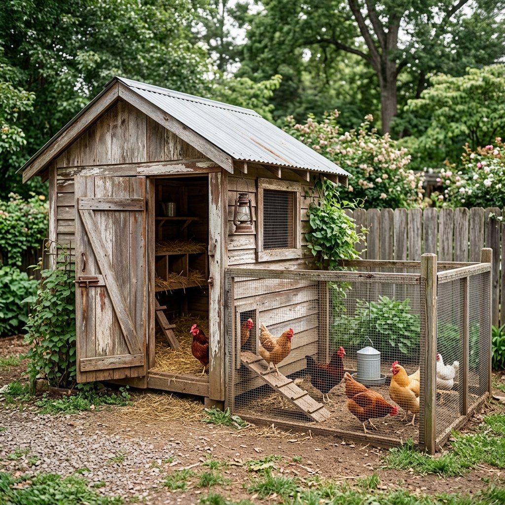 30 Chicken Coop Ideas for Every Backyard and Budget 5 Repurposed Shed Chicken Coop Idea