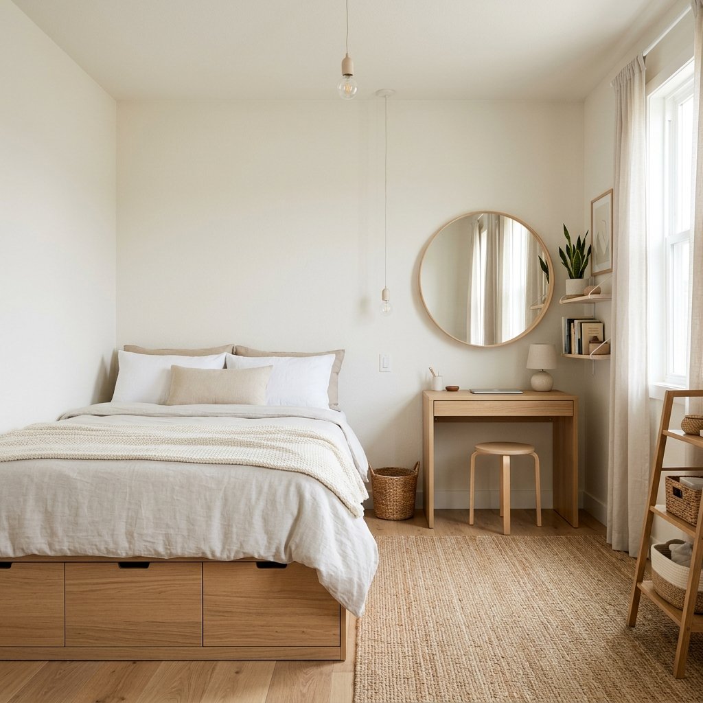30 Ikea Bedroom Ideas for a Modern, Minimalist and Functional Room 14 Small Space Ikea Bedroom Ideas