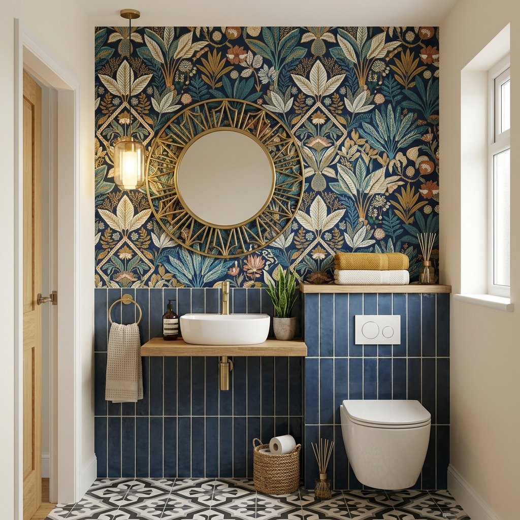 30 Dreamy Bloxburg Bathroom Ideas for Aesthetic House Builds 10 Guest Bathroom Ideas