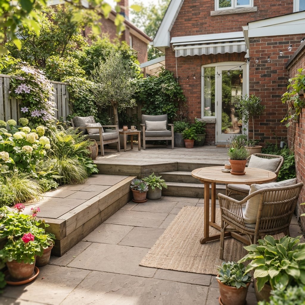 Multi Level Small Patio Ideas