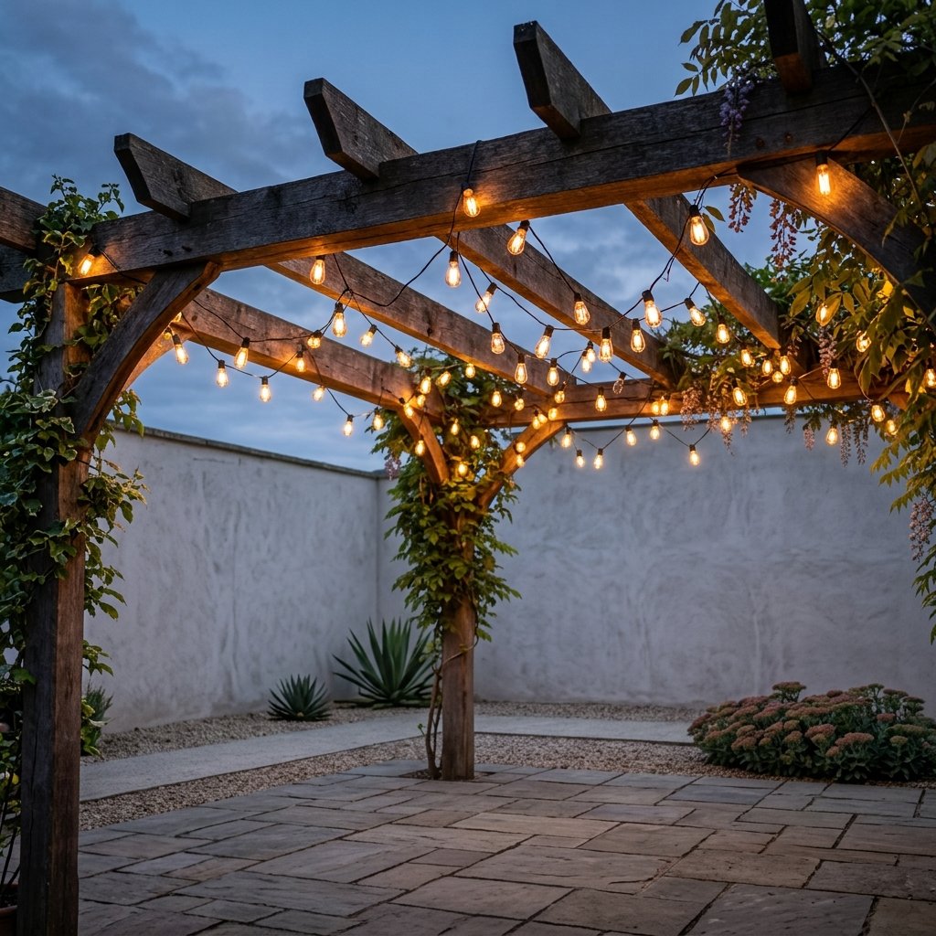 30 Small Backyard Ideas for Every Style and Space 30 Small Backyard String Light Ideas