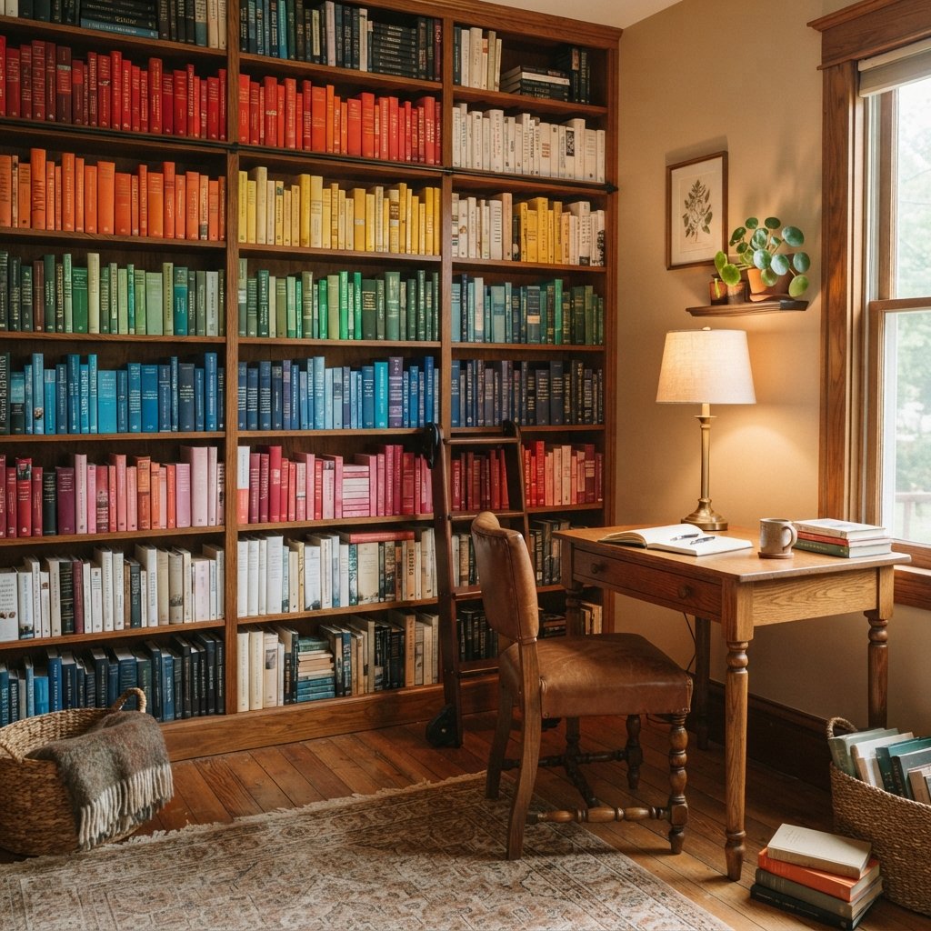 30 Study Room Ideas to Spark Focus and Creativity 15 Study Room Bookshelves Ideas